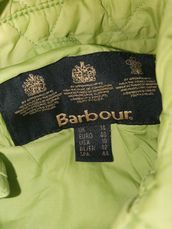Vintage Barbour quilted jas maat L