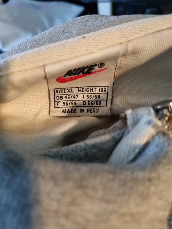 Vintage 90s Nike polo sweater maat XL