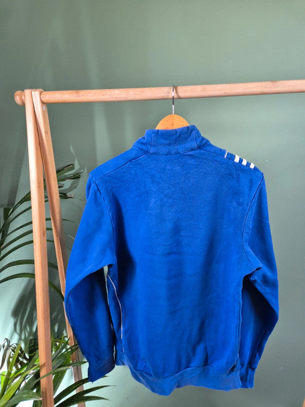 Vintage adidas quarter zip sweater maat S