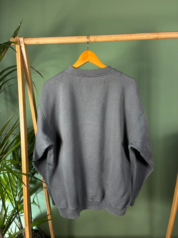 Vintage Reebok logo sweater maat M
