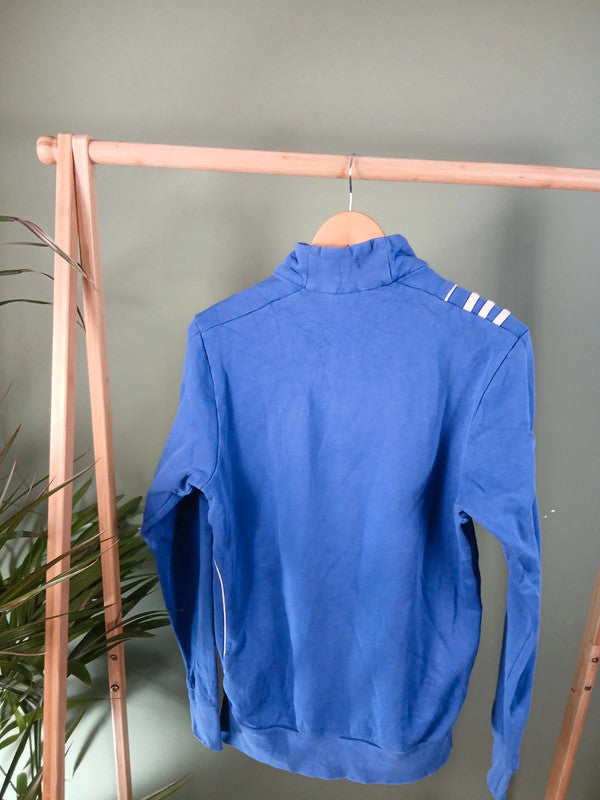 Vintage Adidas quarter zip sweater maat S