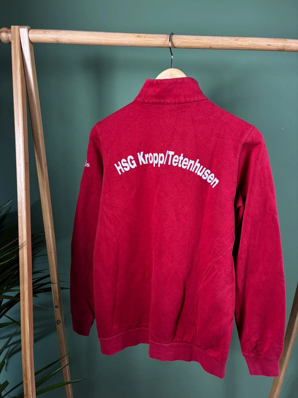 Vintage Adidas quarter zip sweatshirt maat S
