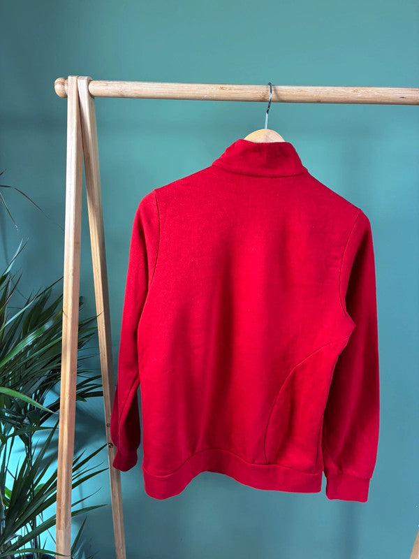 Vintage Adidas quarter zip sweatshirt maat S