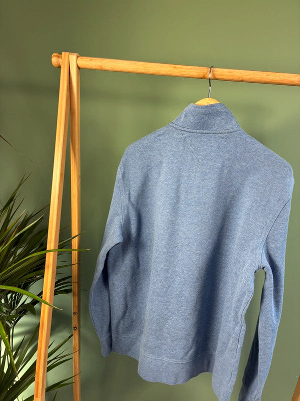 Vintage Tommy hilfiger quarter zip sweater maat L
