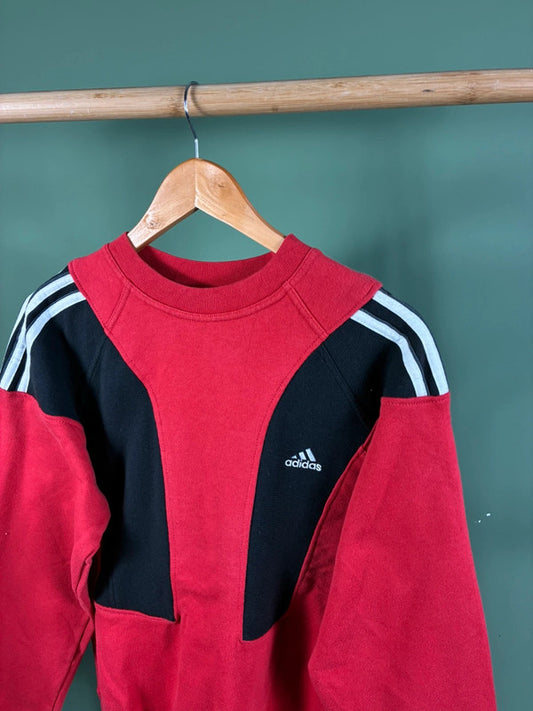 90s Adidas Rework Sweater Dames| Maat S