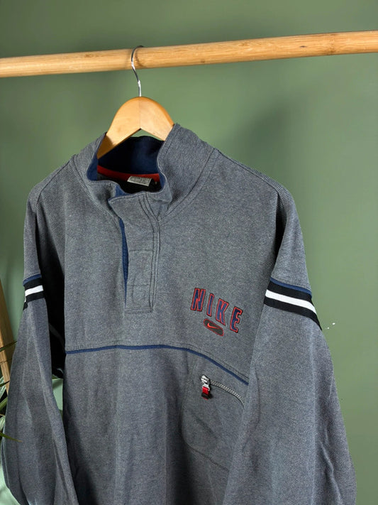 Vintage 90s Nike Sweatshirt Heren | Maat XXL