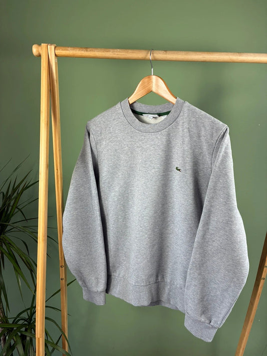 Lacoste chest logo sweater maat L