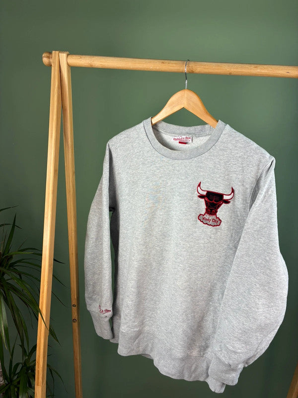 Vintage Mitchell & Ness maat M heren Grijs