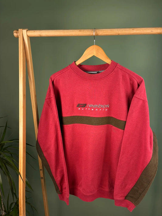 Reebok Sweater Heren | Rood | Maat S