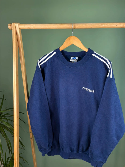 Adidas RARE 90s Sweater Heren | Blauw | Maat M