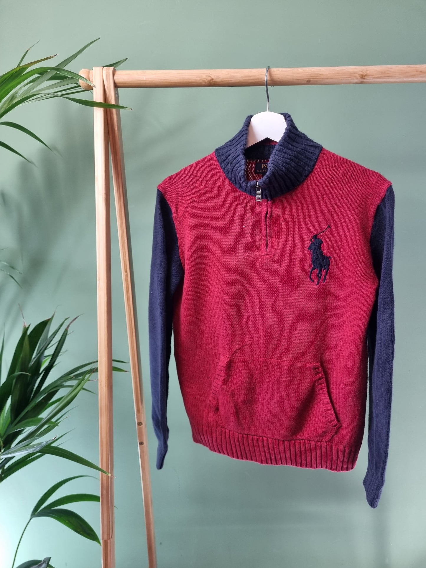 Ralph Lauren quarter zip trui maat L