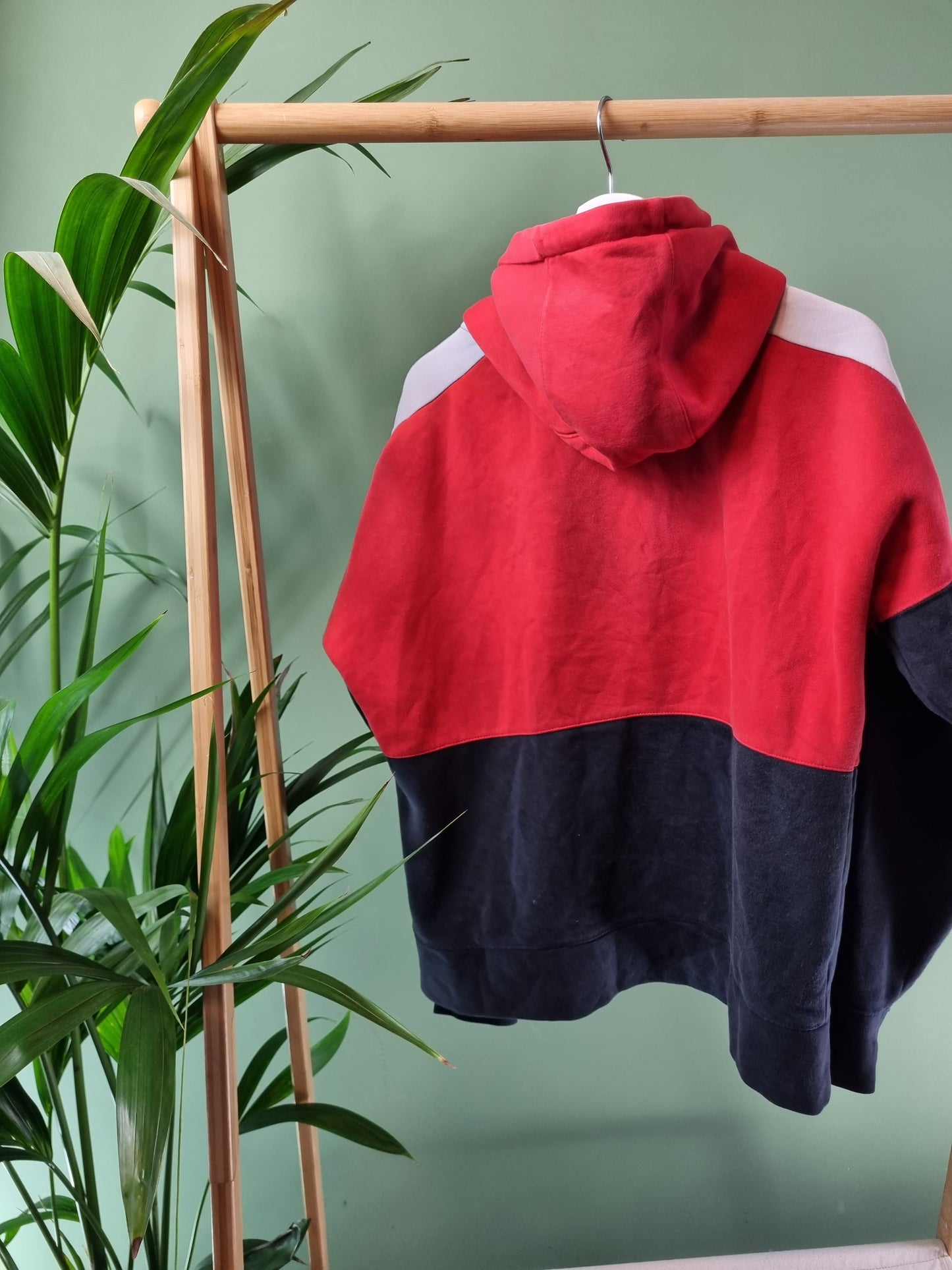 Nike Hoodie Met Rits Heren | Rood | Maat M