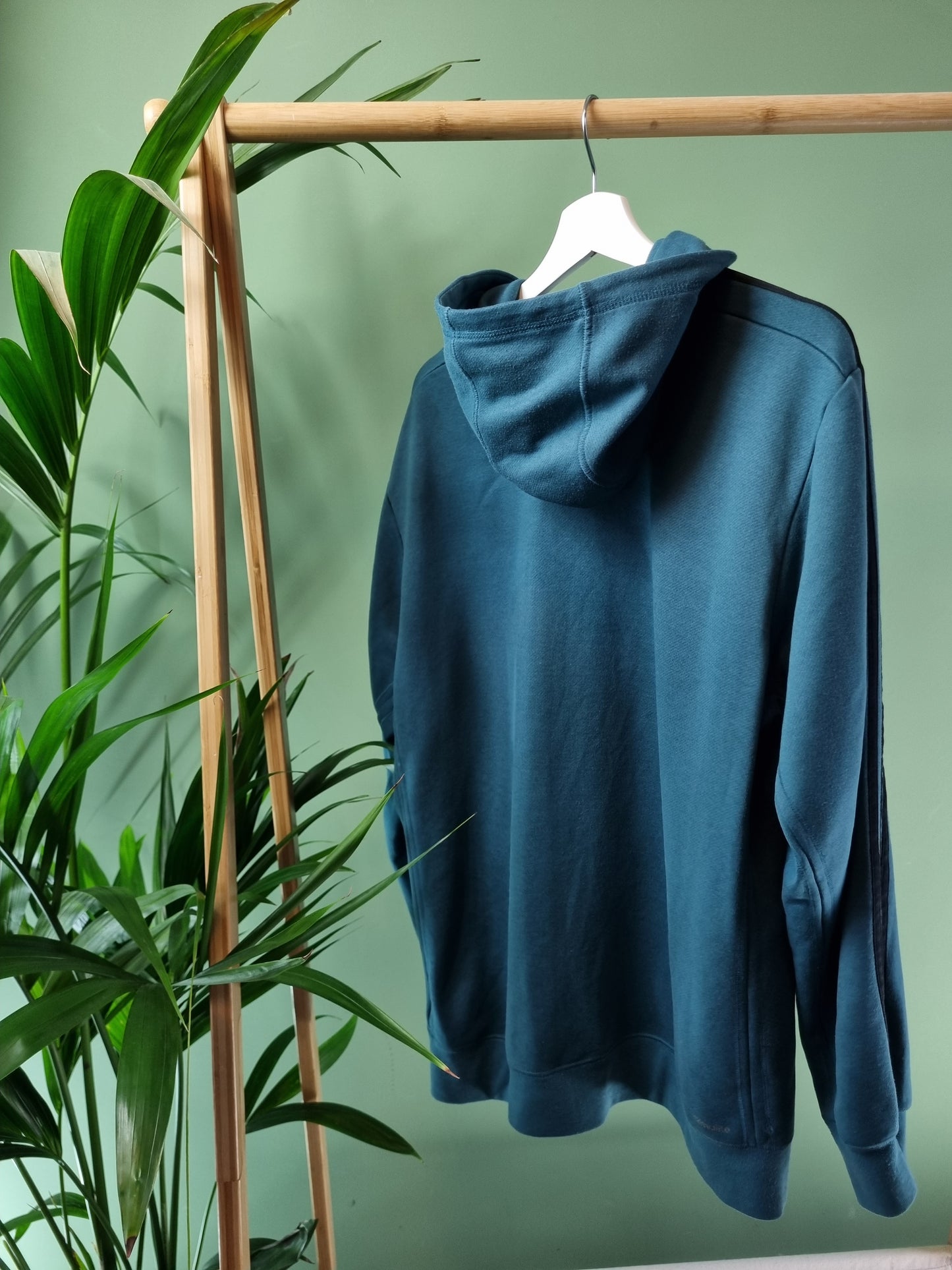Adidas hoodie met rits maat XL
