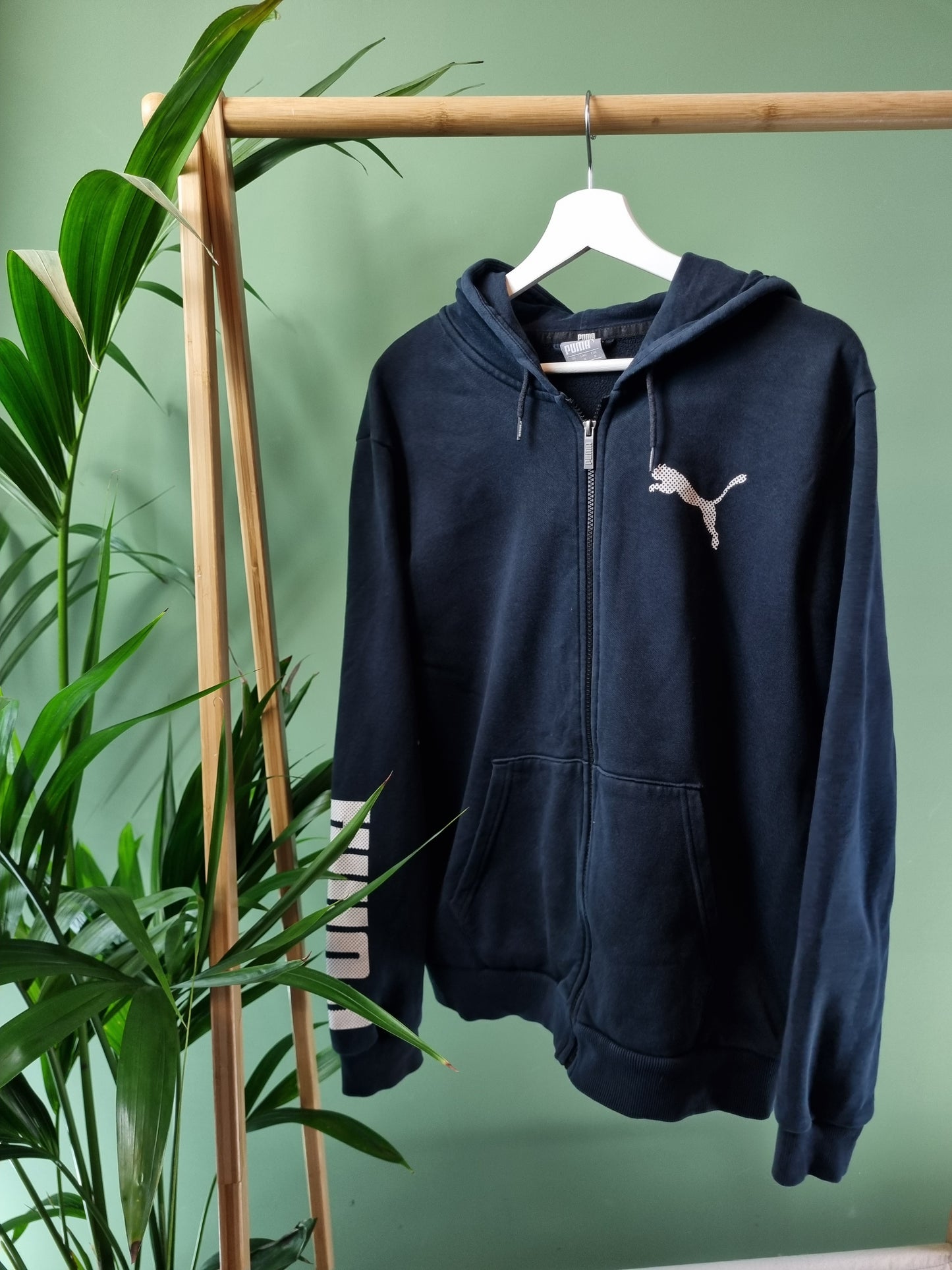 Puma hoodie met rits maat M