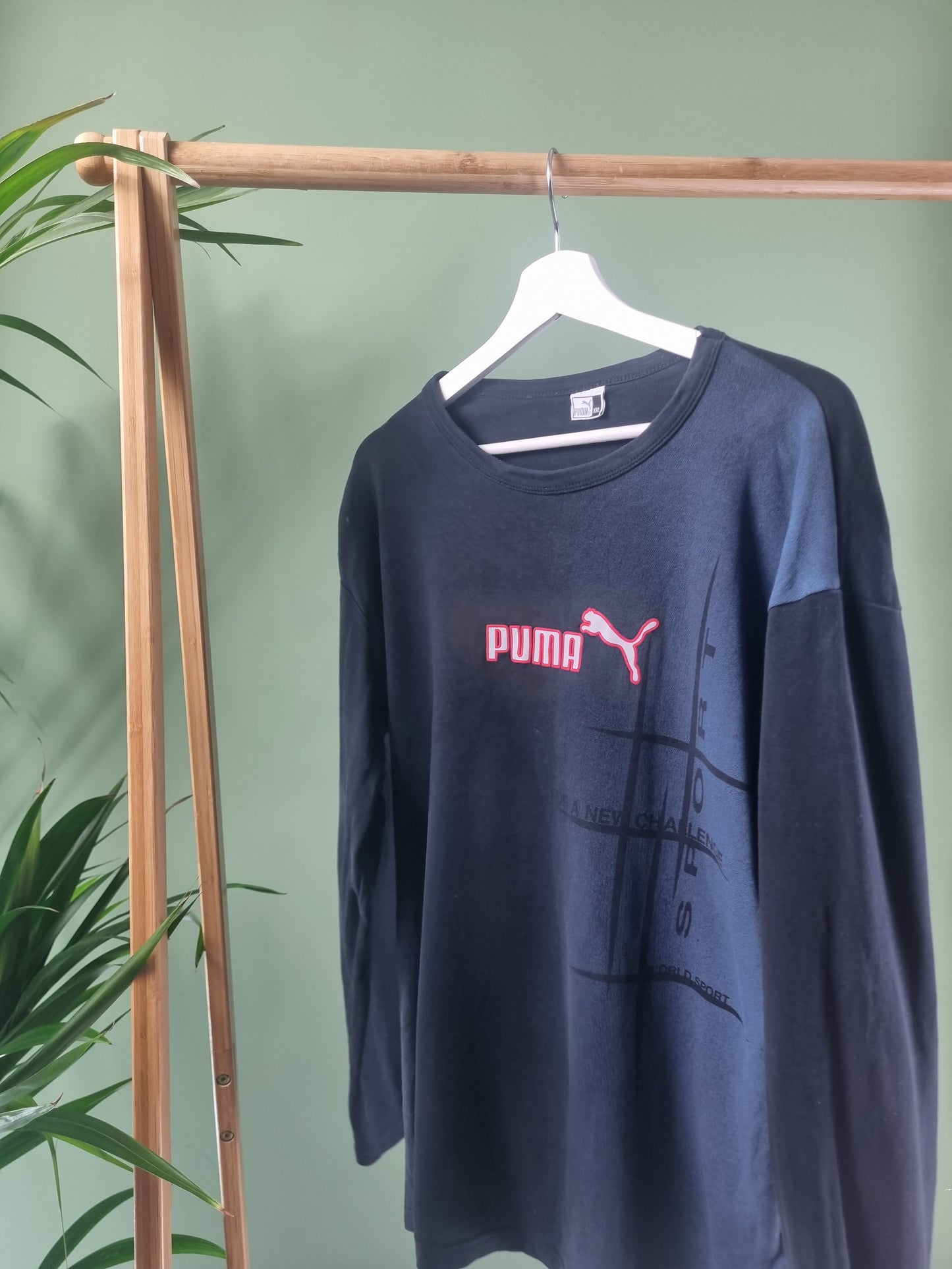 Puma long sleeve tee maat L