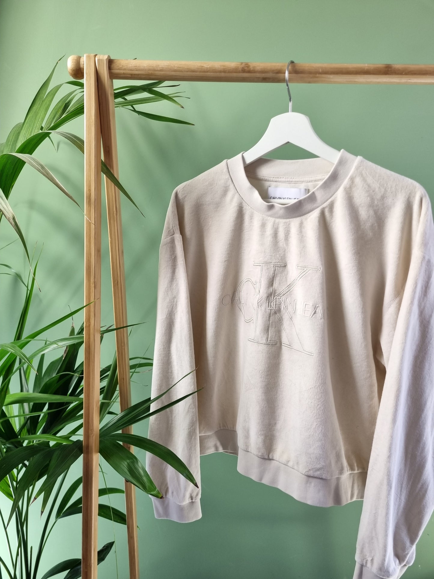 Calvin Klein logo sweater XL