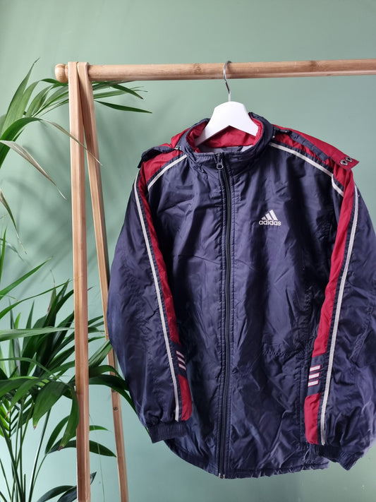 Adidas Jas Heren | Blauw | Maat S