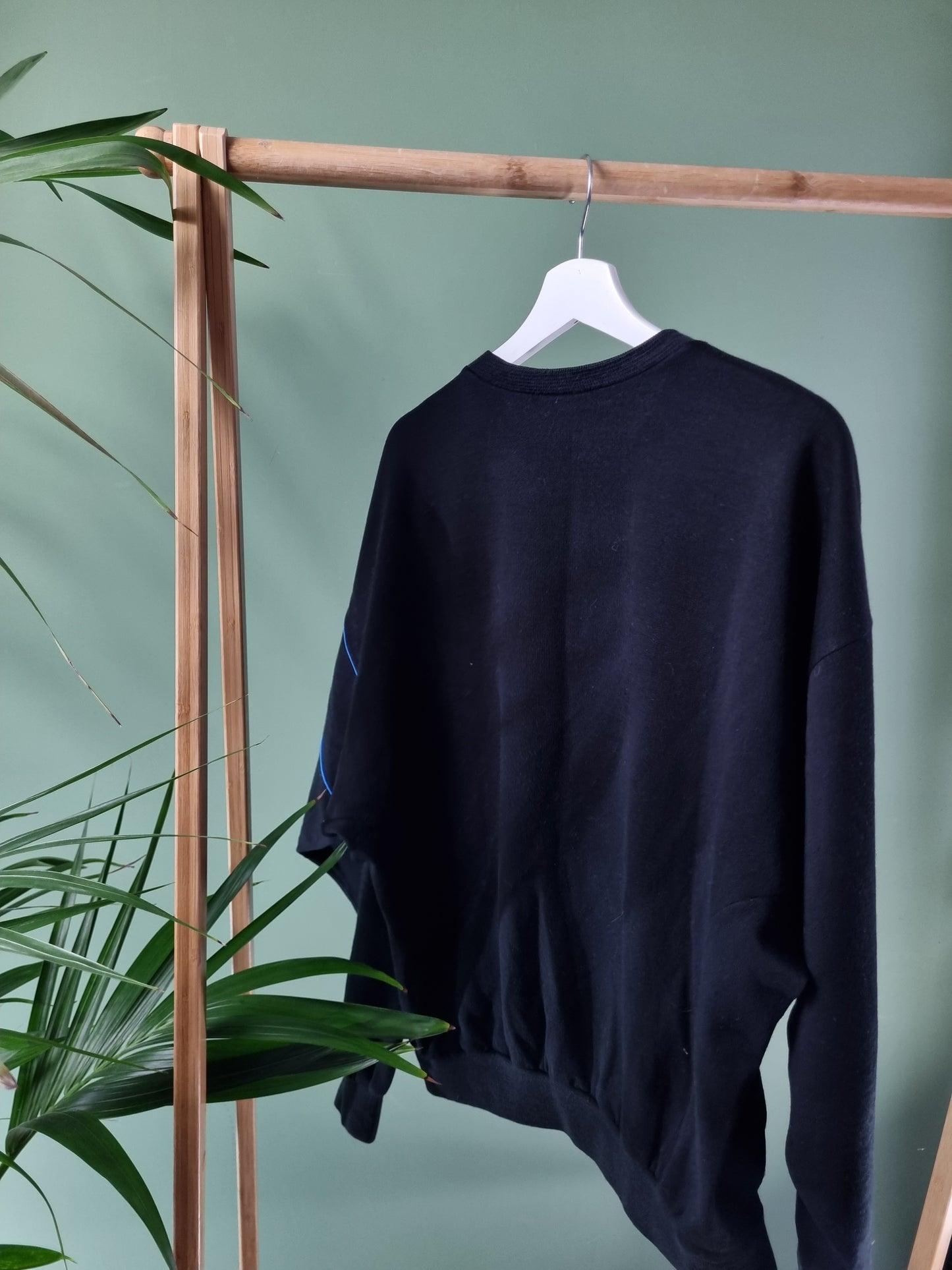Adidas 70s Sweater Heren | Zwart | Maat L