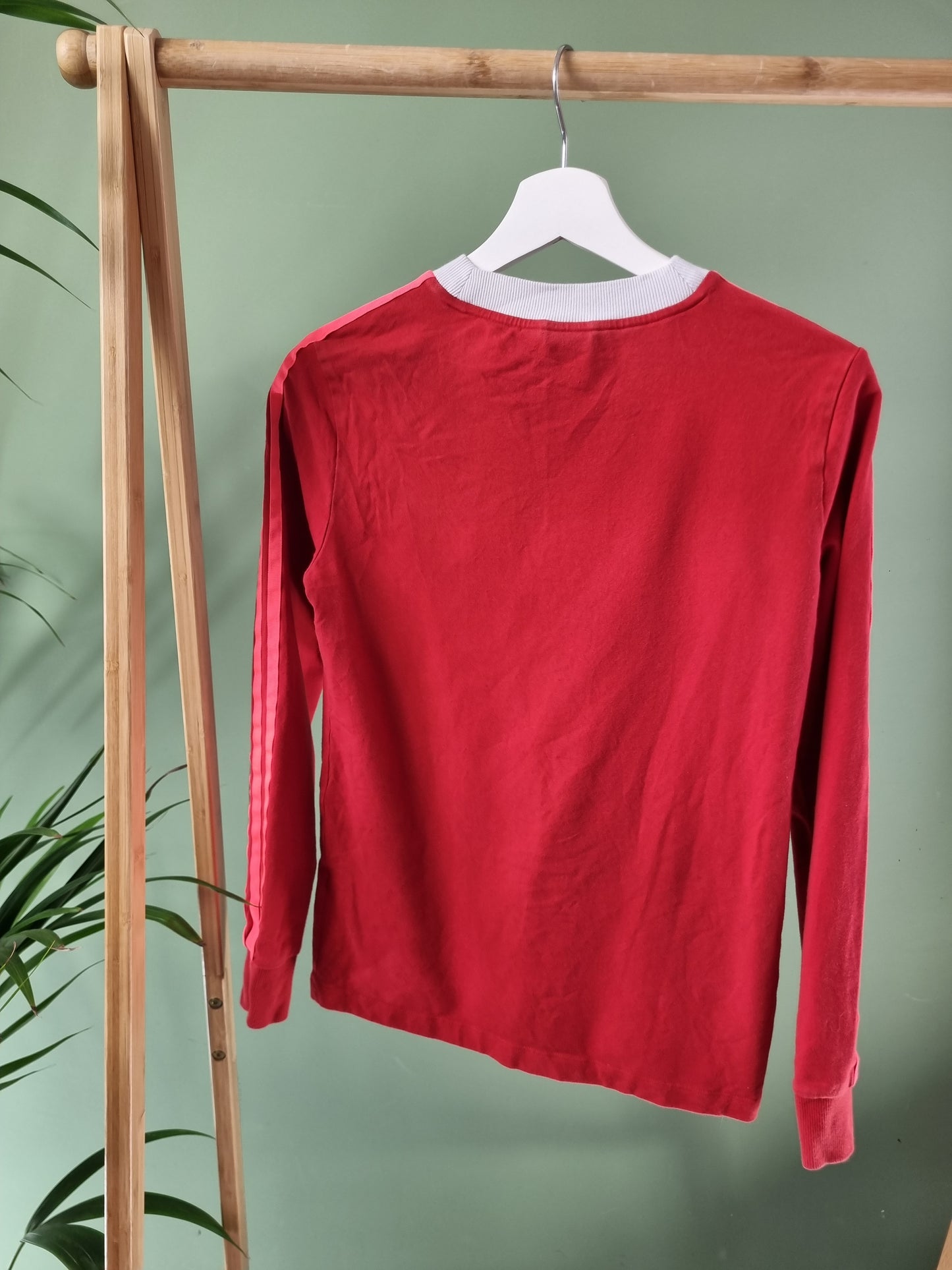 Adidas Longsleeve Dames | Rood | Maat S