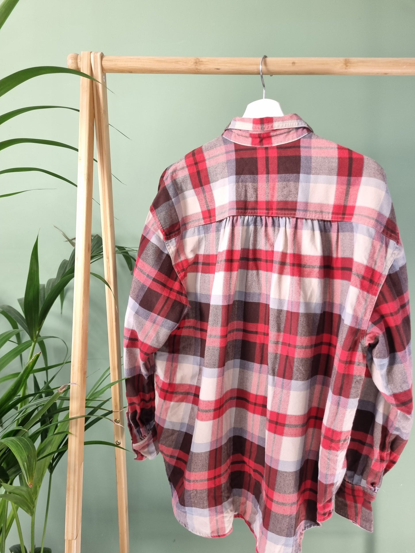 Levi's check shirt maat M