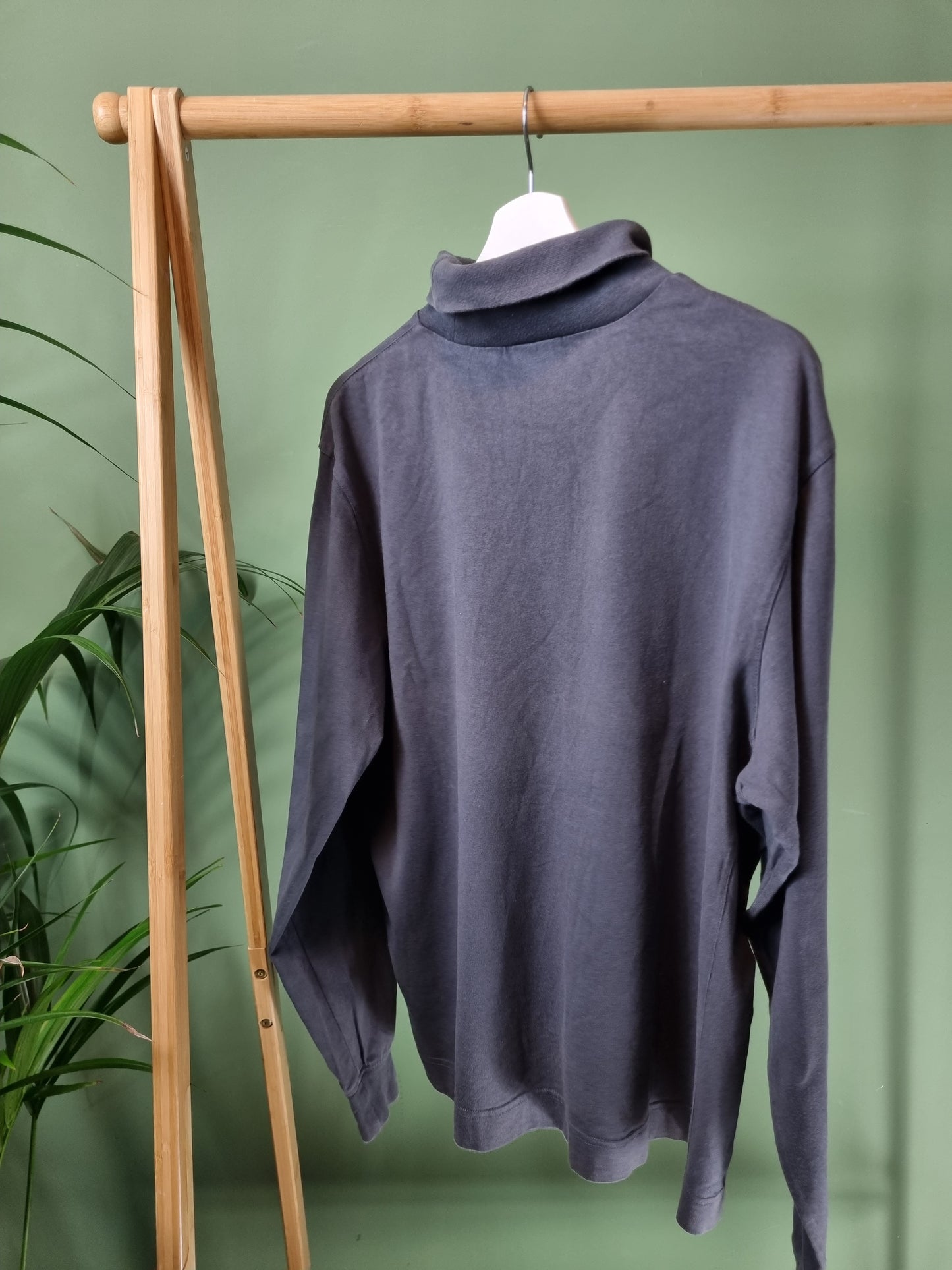 Adidas Lightweight Col Sweater Heren | Blauw | Maat XL
