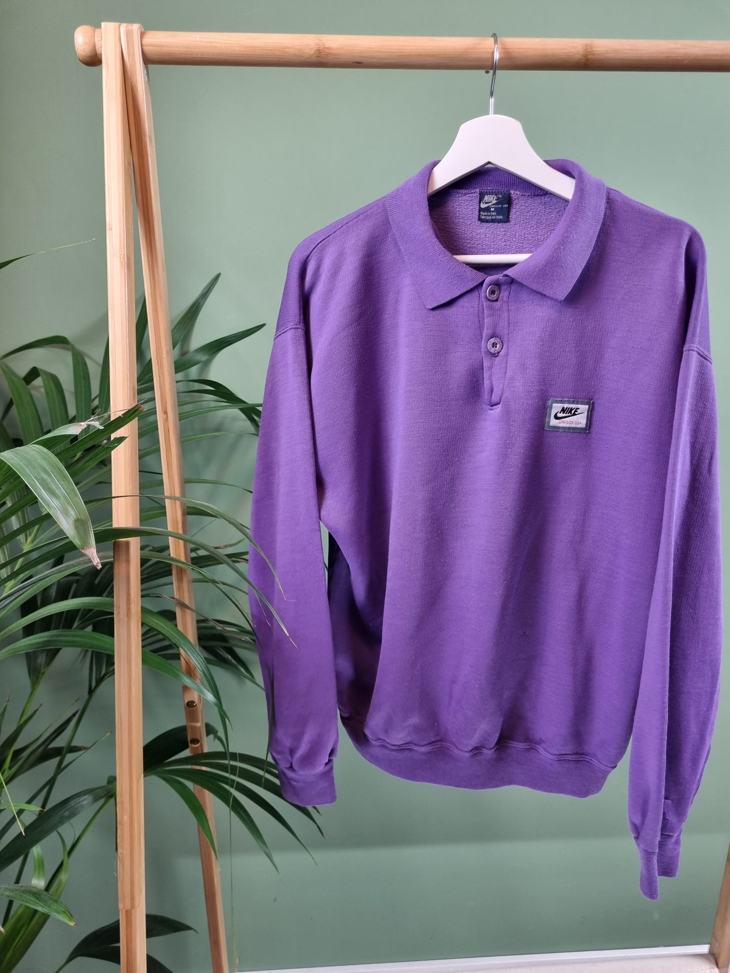 Nike Rare USA sweater polo made in Italy maat M