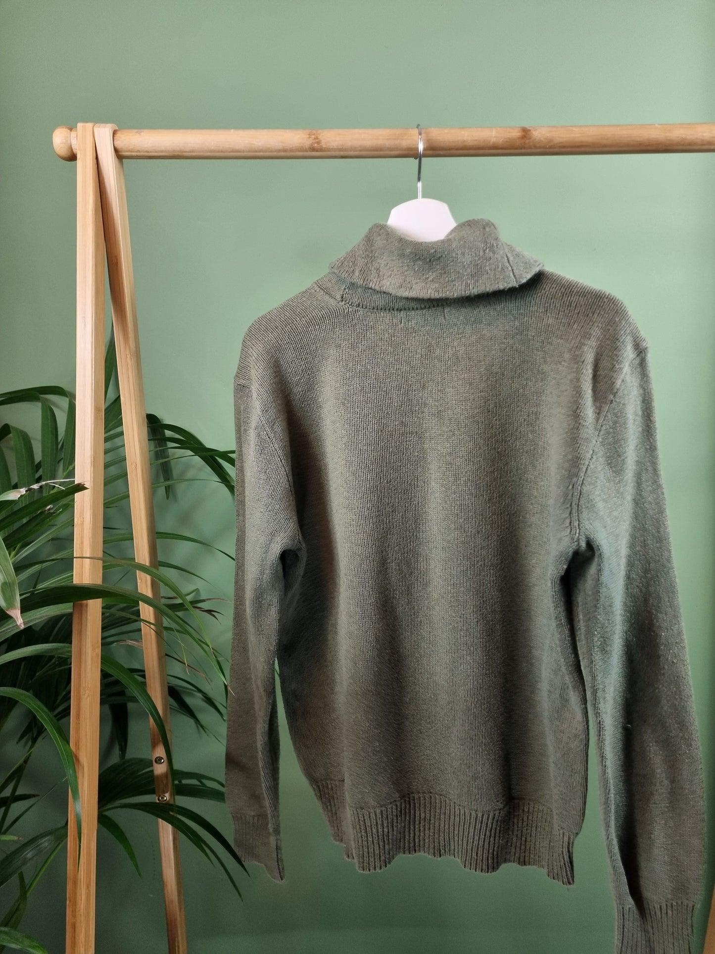 Ralph Lauren sjaalkraag trui maat M