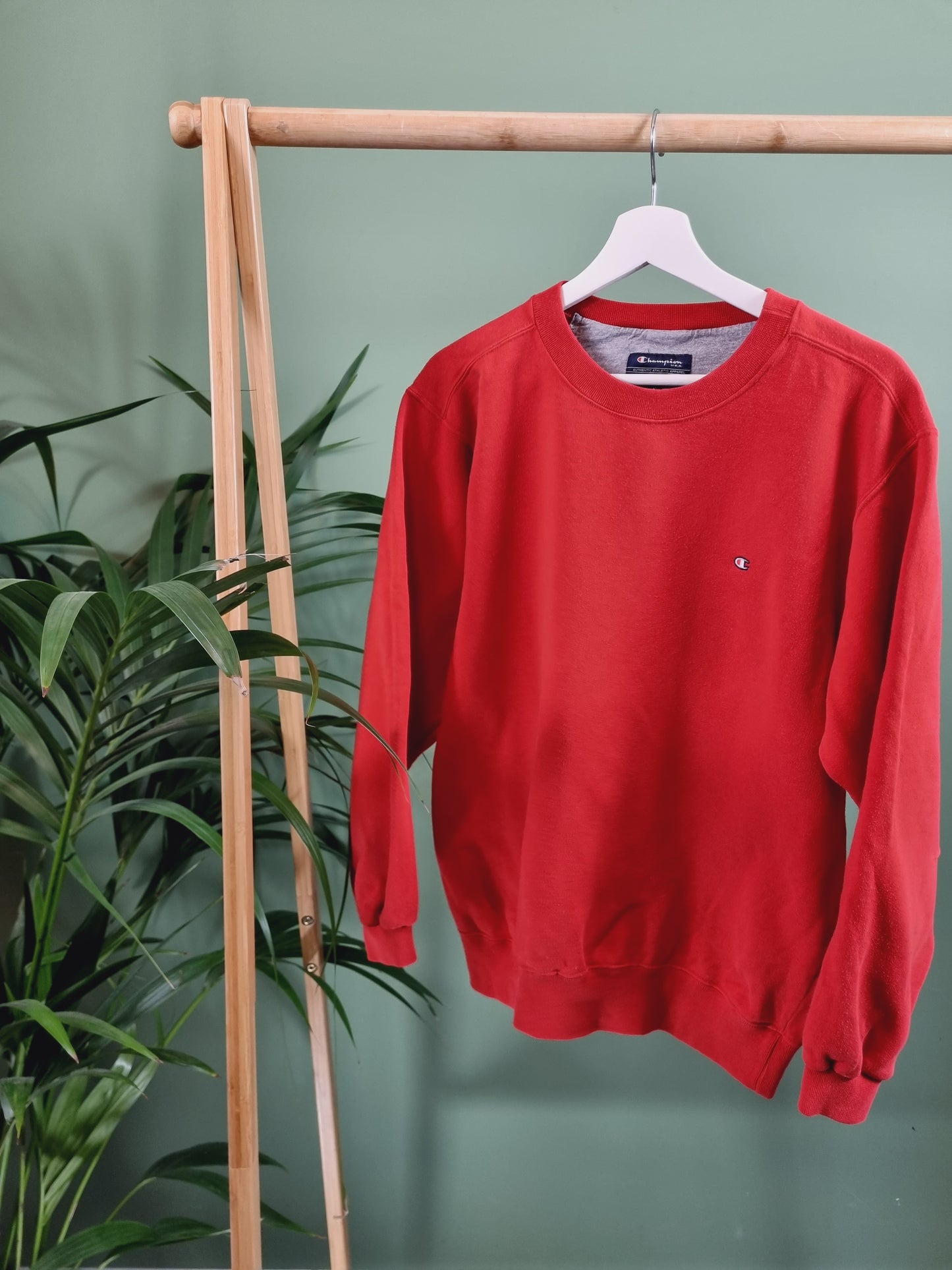 Champion chest logo sweater maat S