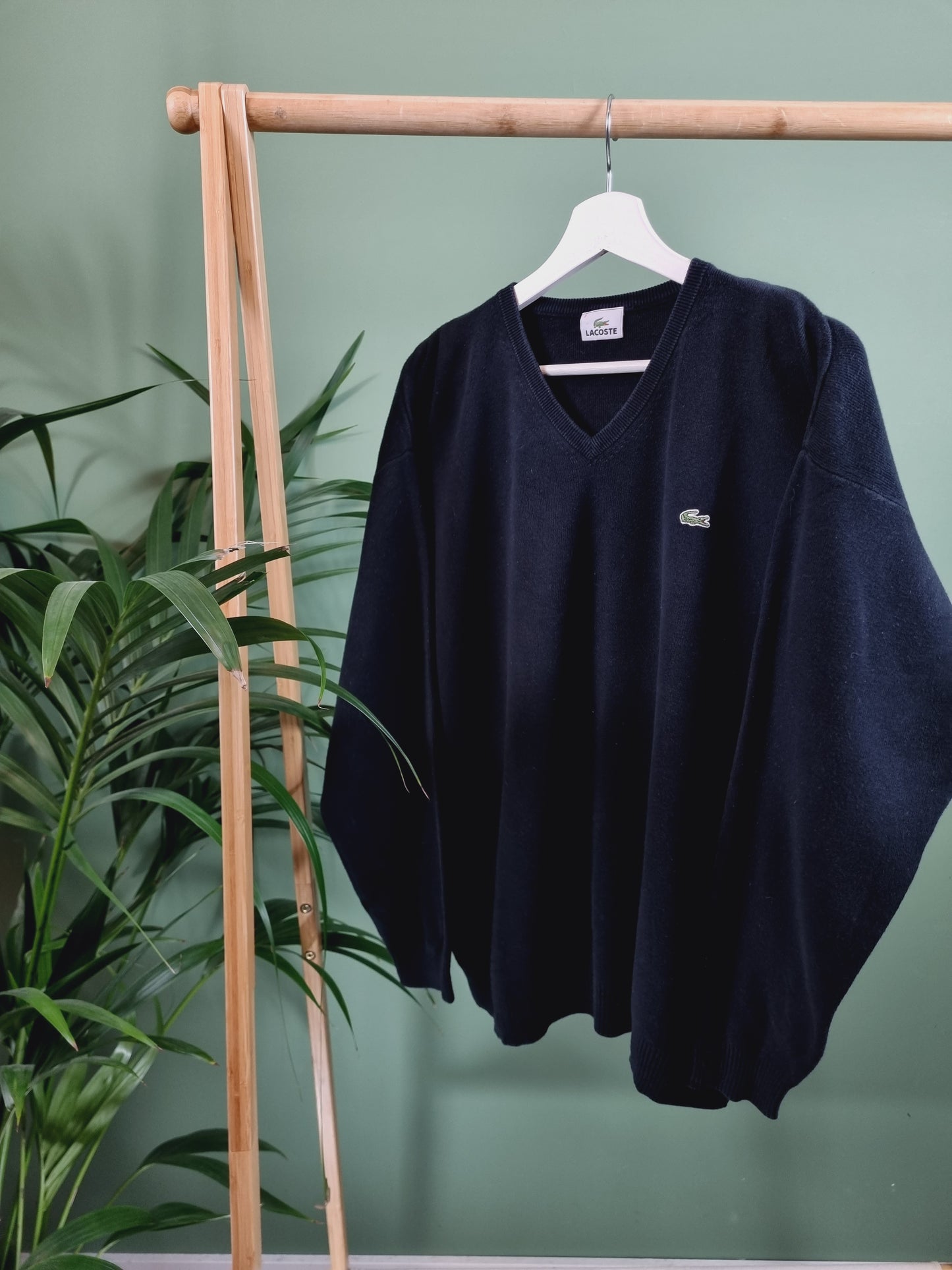 Lacoste v-hals trui maat L