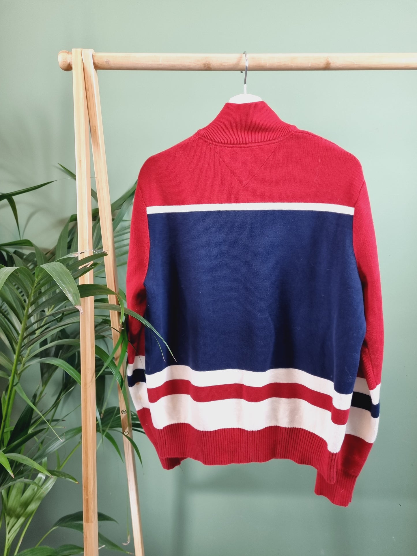 Tommy Hilfiger quarter zit trui maat M