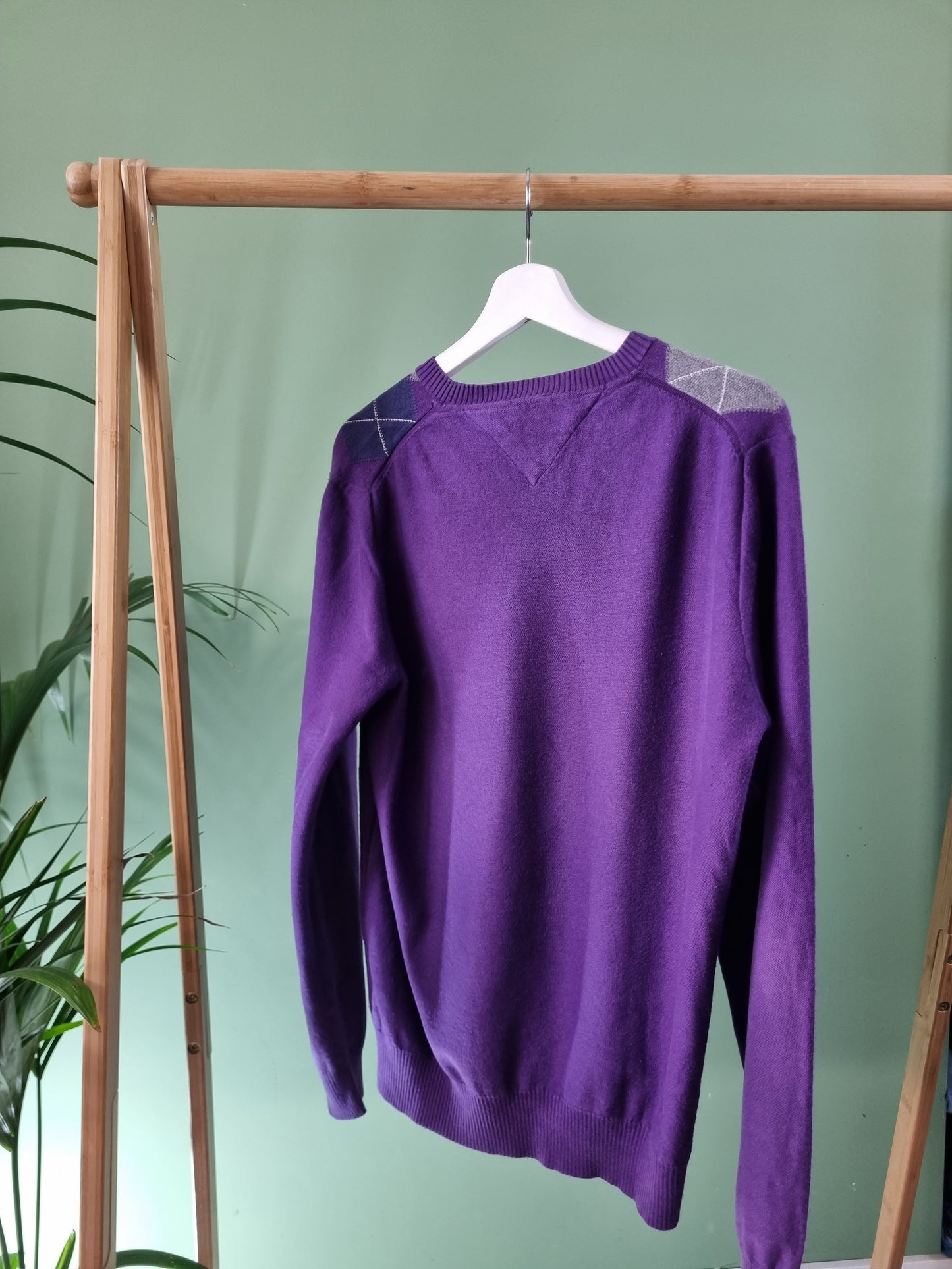 Tommy Hilfiger v-neck trui maat M