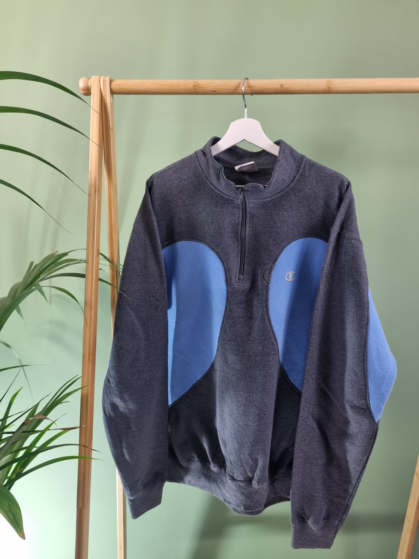 Champion quarter zip sweater maat M