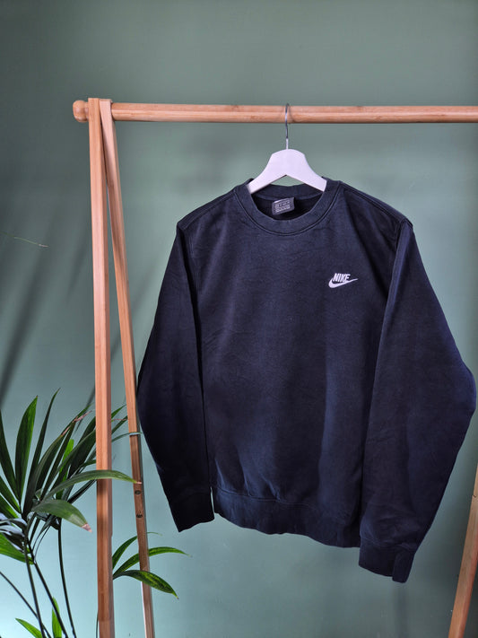 Nike Chest Logo Sweater Heren | Zwart | XS