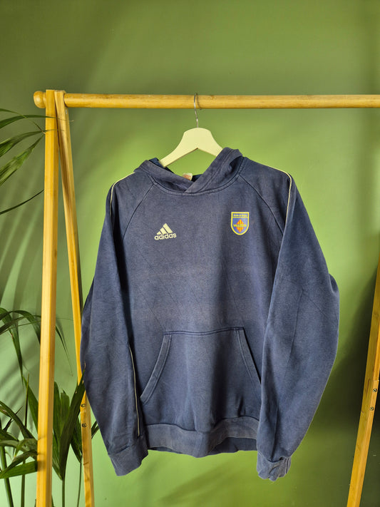 Adidas Hoodie Heren | Blauw | Maat M