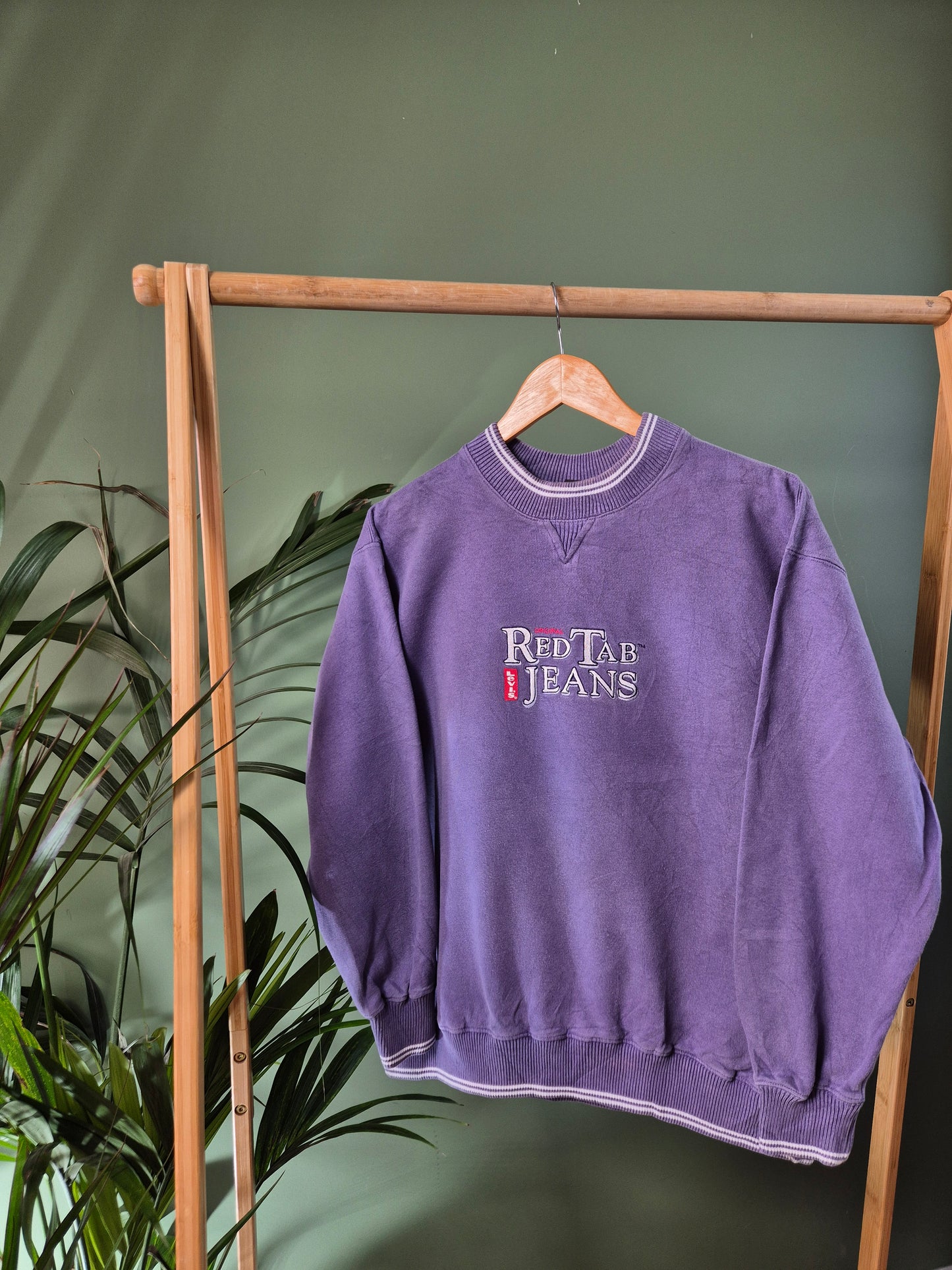 Levi's red tab sweater met hoge kraag maat S