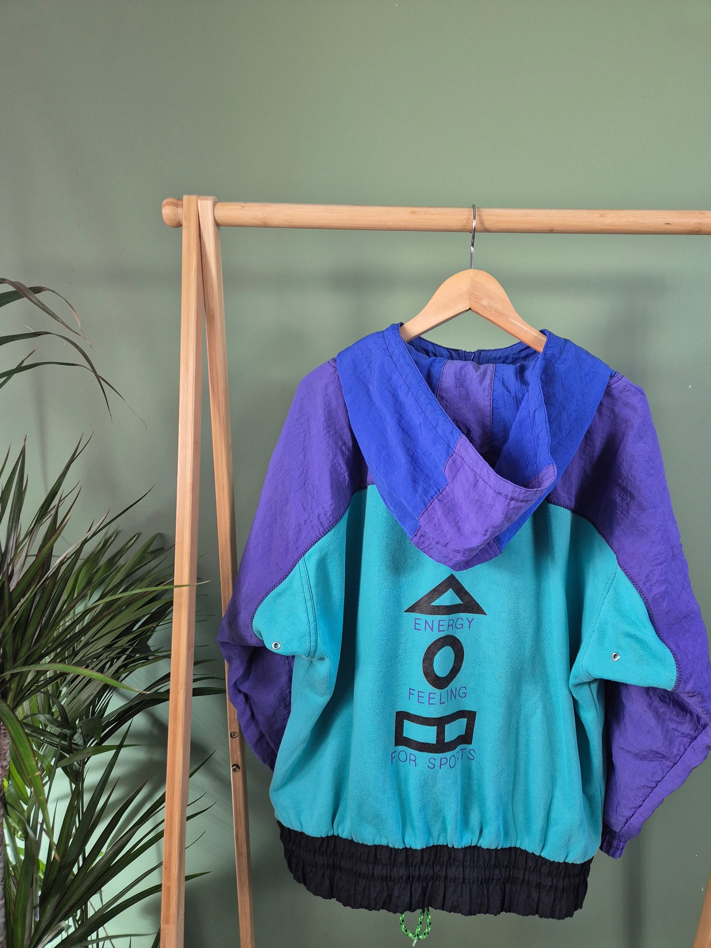 Adidas 80s RARE hoodie maat L