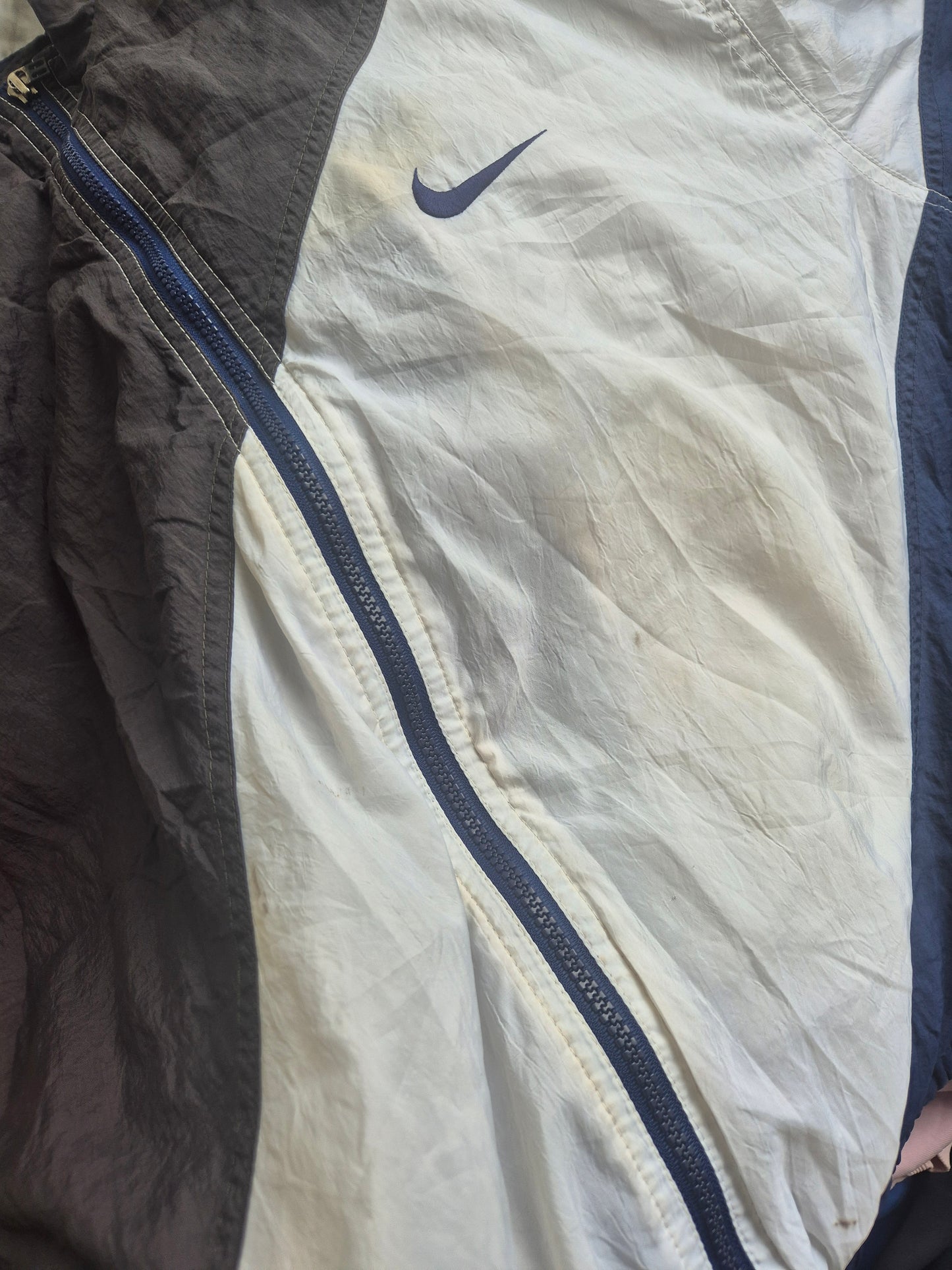 Nike 90s chest Swoosh track jacket maat XL