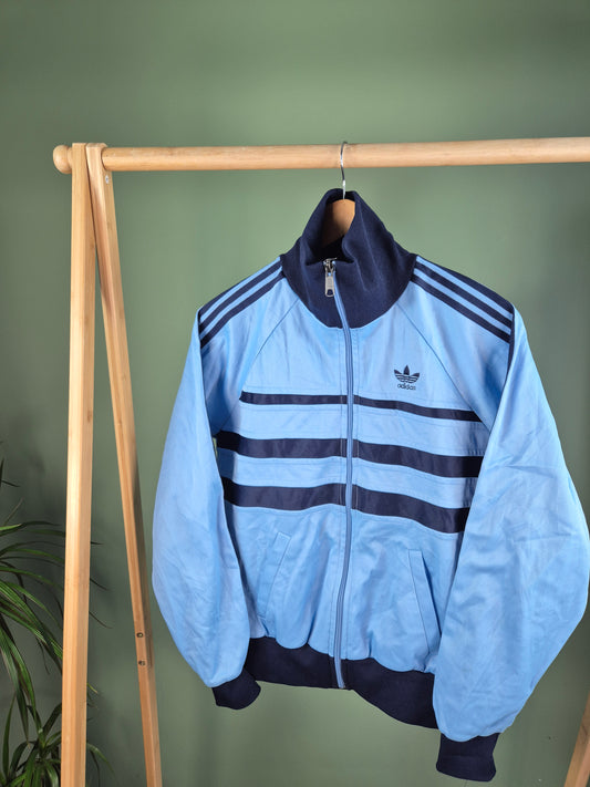 Adidas 70s Track Jacket Dames | Blauw | Maat S