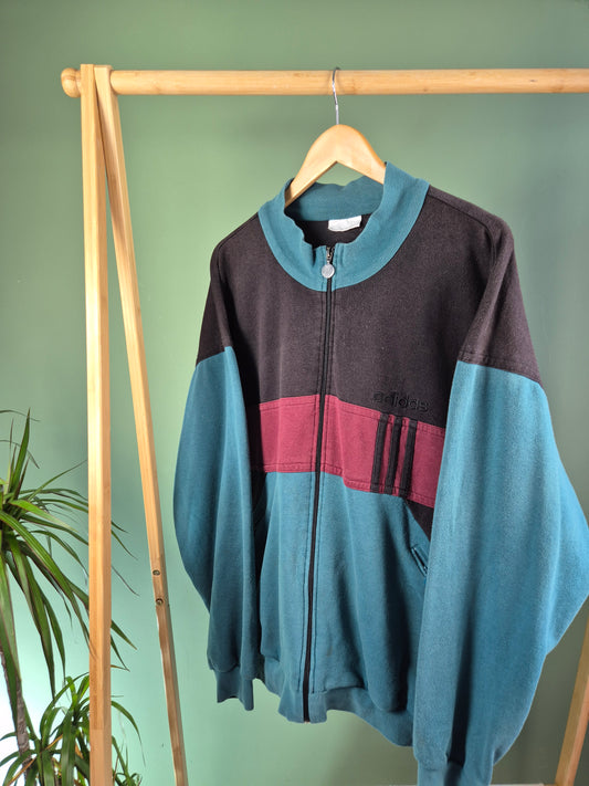 Adidas 80s Vest Heren | Groen | Maat XXL