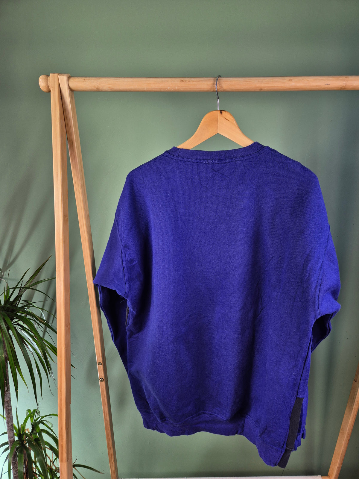 Nike 90s Spell Out Rework Sweater Heren | Paars | Maat L
