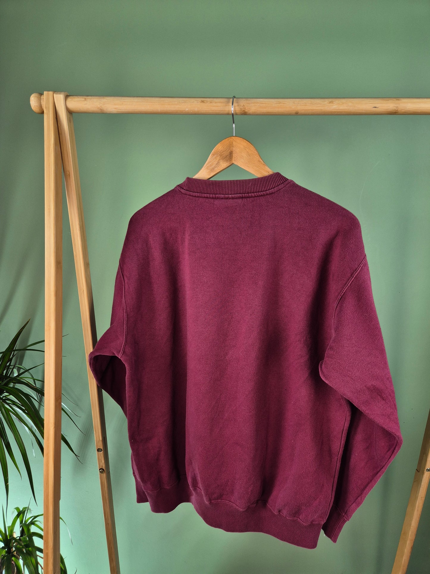 Reebok 90s Chest Logo Sweater Heren | Rood | Maat M