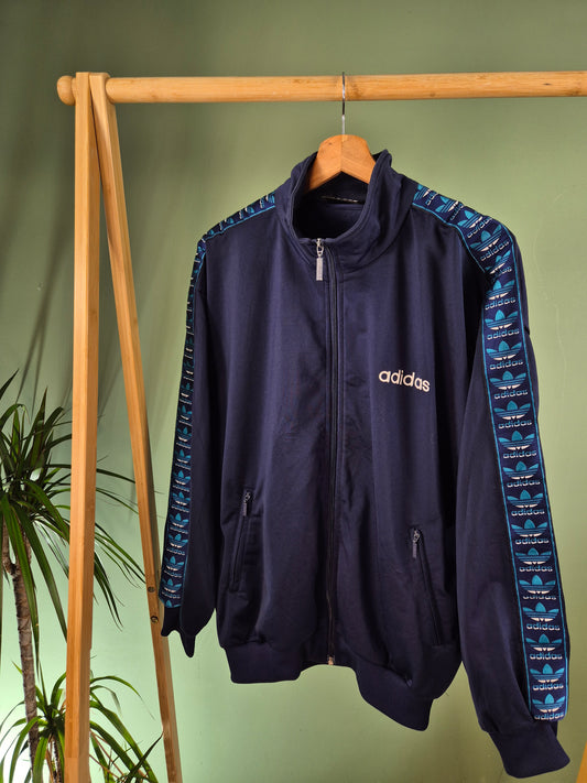 Adidas 80s Track Jacket Heren | Blauw | Maat M