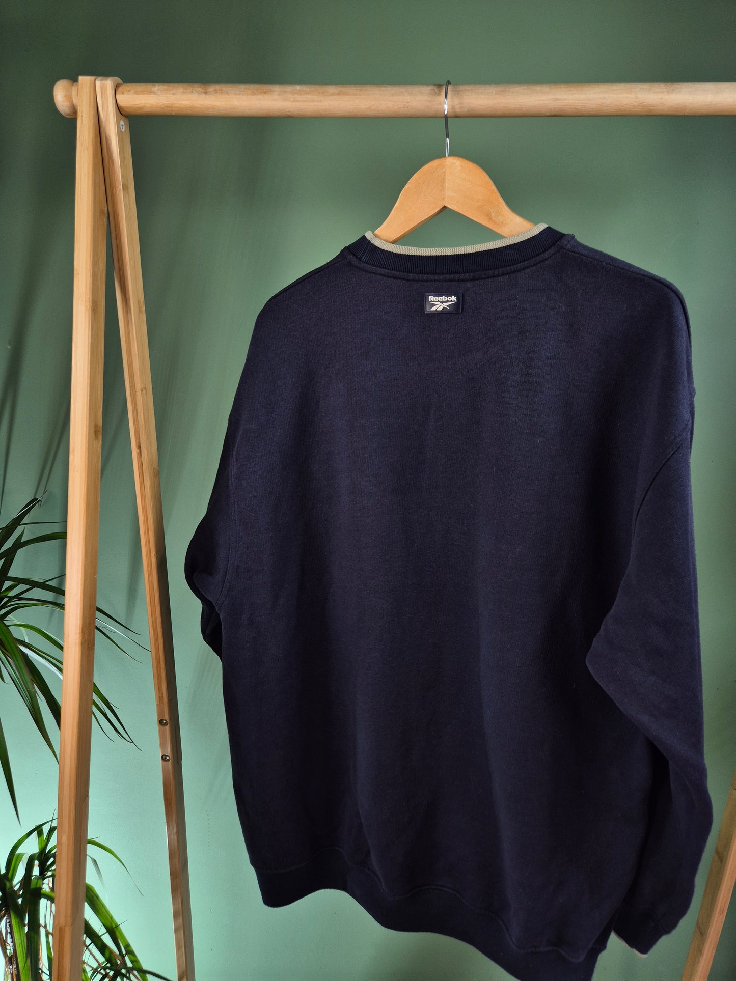 Reebok 90s Sweater Heren | Blauw | Maat XL