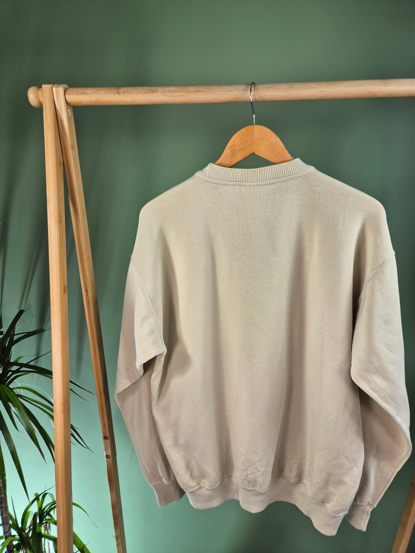 Reebok 90s Sweater Heren | Beige | Maat XL