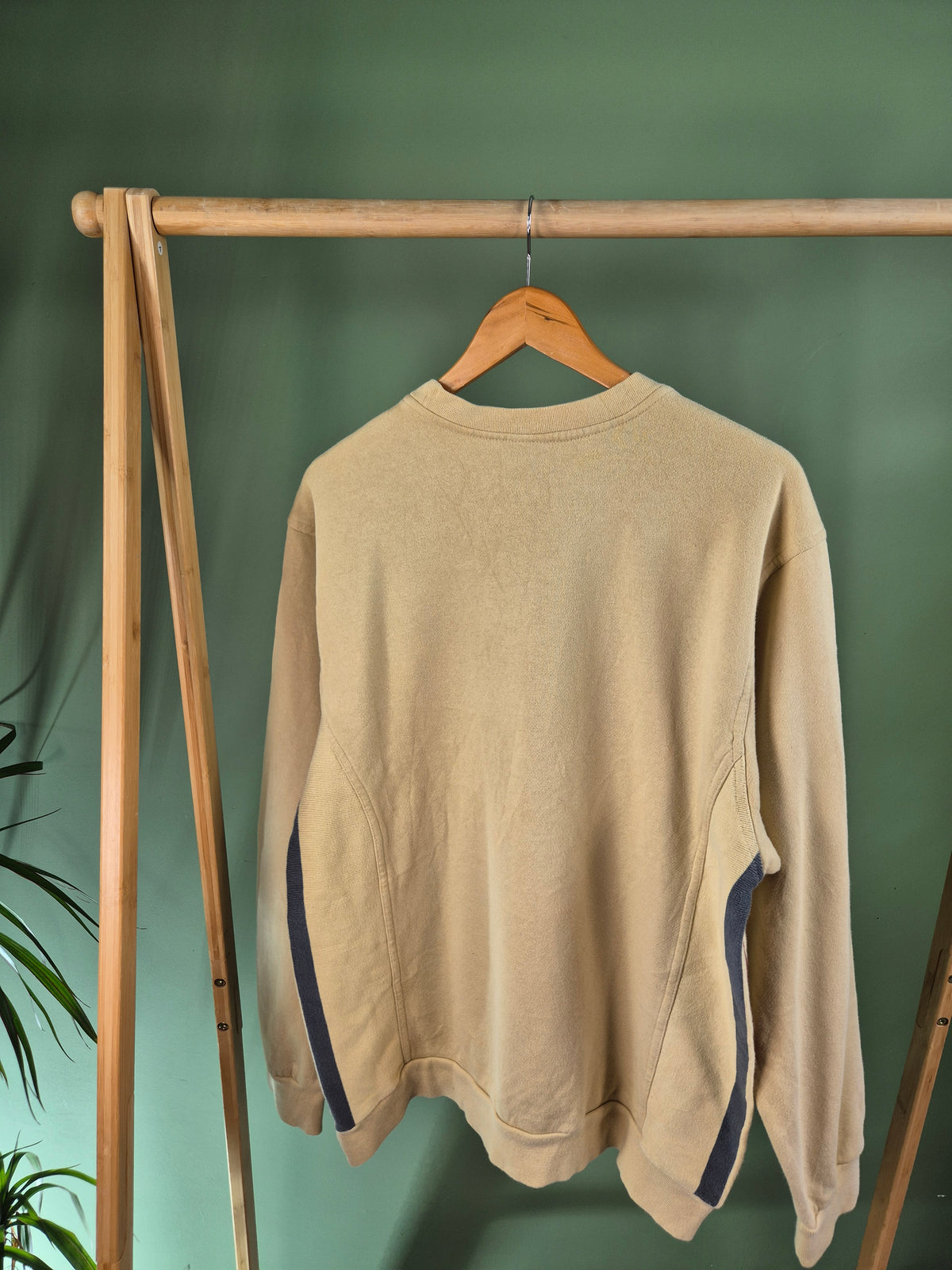 Nike Chest Swoosh Sweater Heren | Beige | Maat M