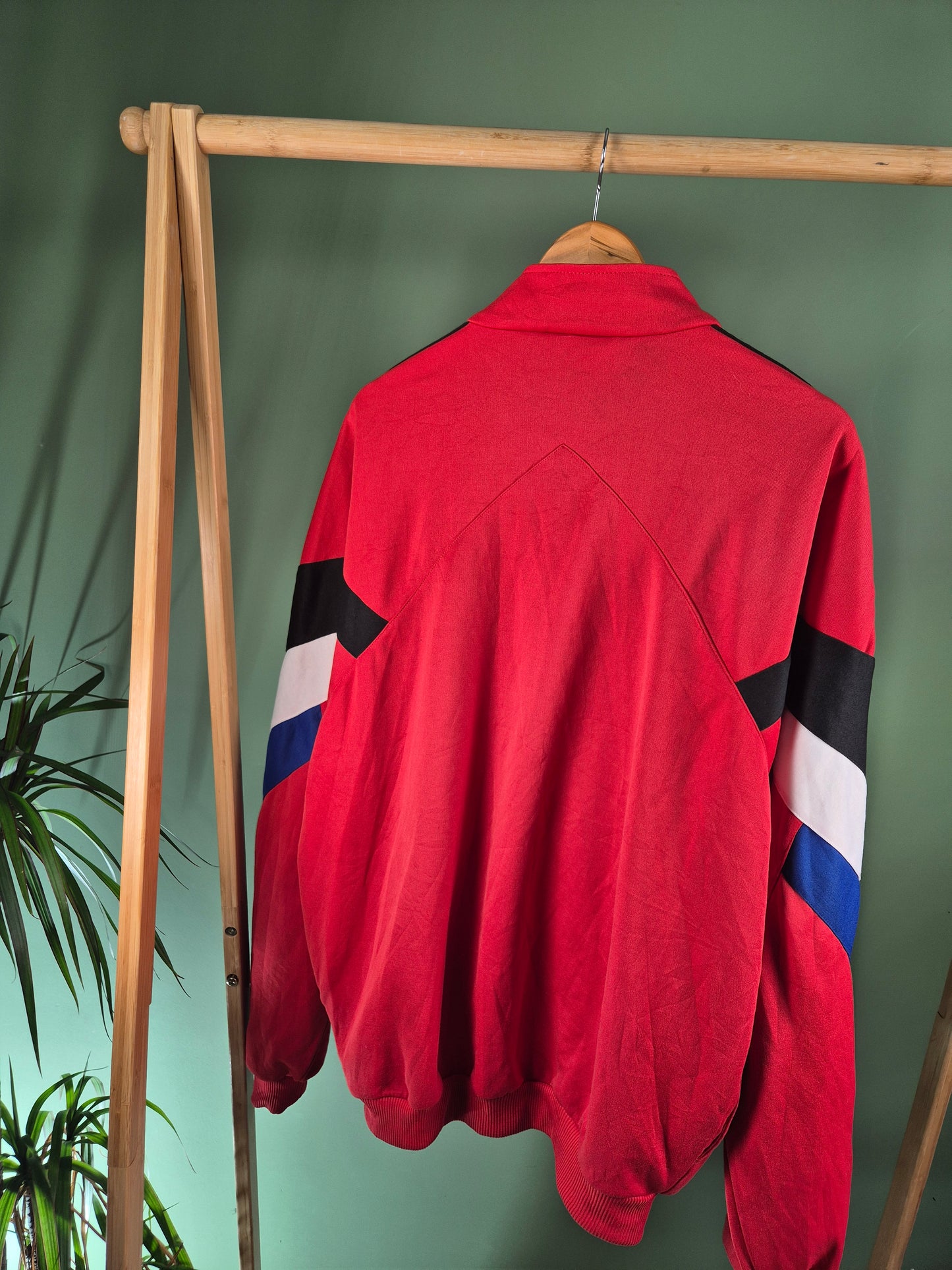 Adidas 90s Track Jacket Heren | Rood | Maat L
