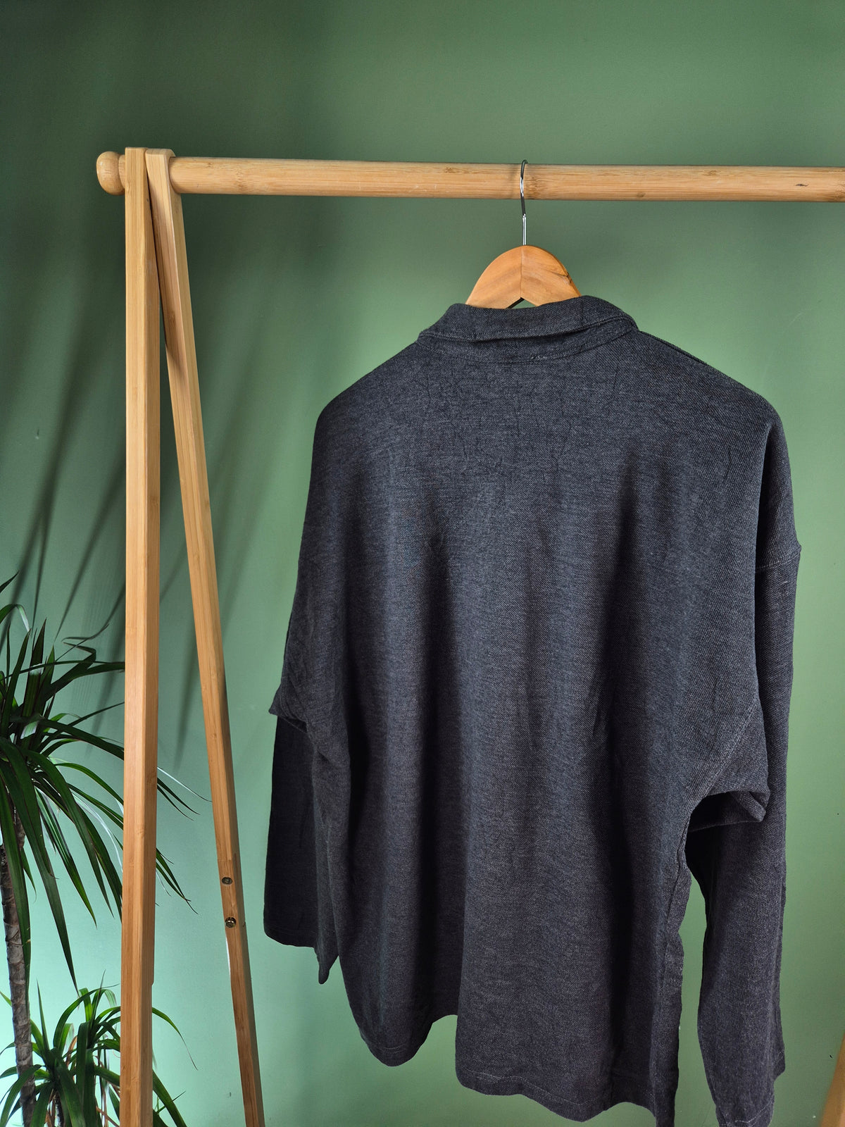 Reebok 80s Polo Sweater Heren | Grijs | Maat L