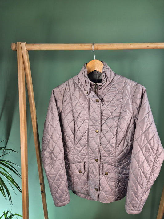Barbour Quilted Jas Dames | Grijs | Maat S