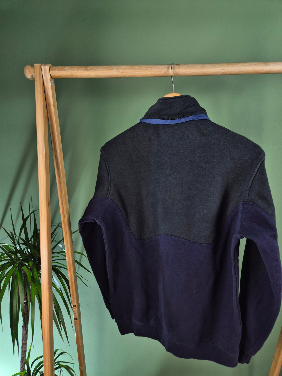 Nike Quarter Zip Rework Sweater Dames | Blauw | Maat S