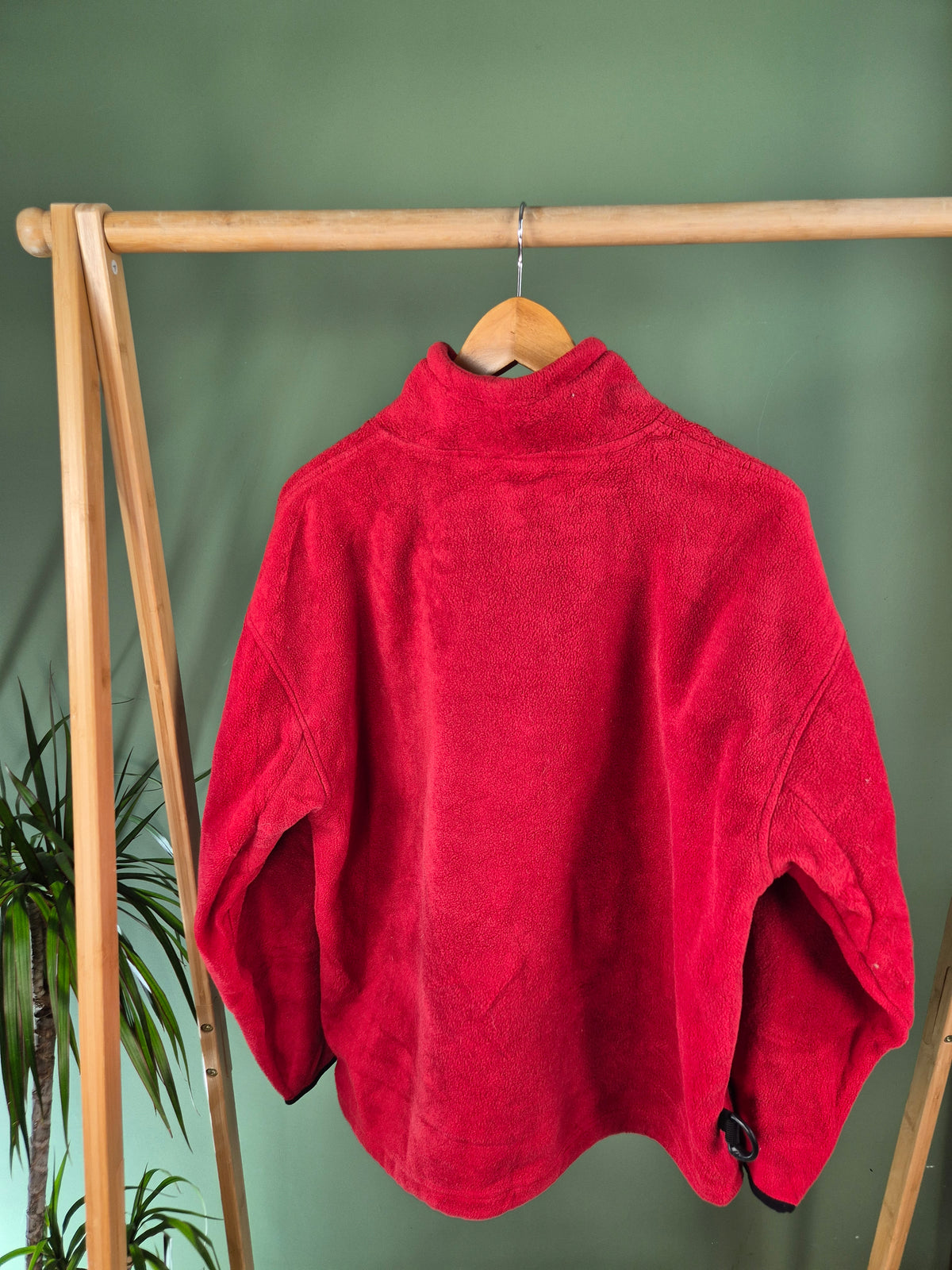 Quiksilver Quarter Zip Fleece Sweater Heren | Rood | Maat S